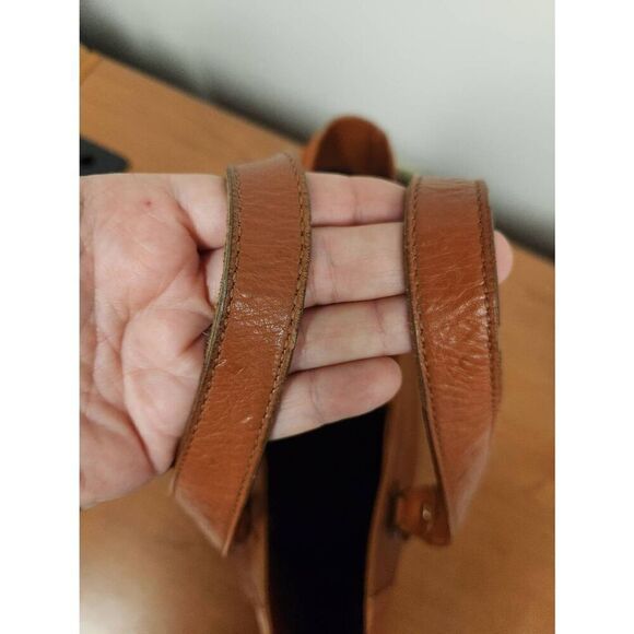 Kate Spade vintage brown leather shoulder bag. - Picture 8 of 14